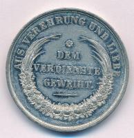 Ausztria 1848. "Johann főherceg" fém emlékérem (37mm) T:2 ph. 
Austria 1848. "Prince...