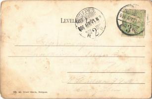 1906 Budapest III. Óbuda, Szentendrei út, Máriakő kápolna. Divald Károly 132. sz.  (kopott sarkak / ...