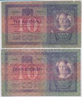 1904. 10K (2x) T:III- 
Adamo K10