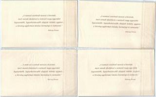 2000. 2000Ft "Millenium" (4x) sorszámkövetők, díszcsomagolásban T:I 
Adamo F56A