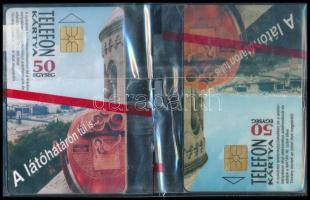 1995 A MATÁV Genf sorozatának 2 változata, eredeti bontatlan csomagolásában