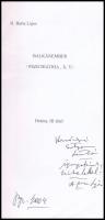 H. Barta Lajos: Balkánember. (Pszichiátria, X. Y.) Dráma, III. tétel. [Bp., 2003., Szerzői.] Kiadói ...