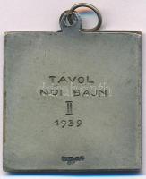 Telcs Ede (1872-1948) ~1930. "A Magyar Athletikai Szövetség / Távol Női Bajn. II. 1939" fé...