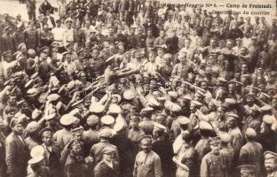 Freistadt POW camp distributing the post