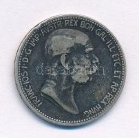 Ausztria 1908. 1K Ag "Ferenc József - Jubileum" T:2- patina Austria 1908. 1 Corona Ag &quo...