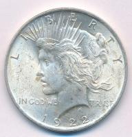 Amerikai Egyesült Államok 1922. 1$ Ag "Béke" T:2 
USA 1922. 1 Dollar Ag "Peace"...