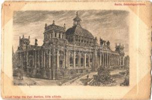 Berlin, Reichstagsgebäude. etching s: Paul Matthes (EM)