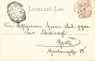 1898 Kassa, Kosice; Székesegyház, dóm. Maurer Adolf kiadása / cathedral