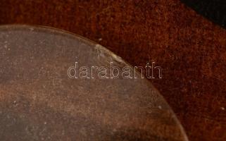 Régi cvikker, Juszt László és Gyula Budapest IV Múzeum körút tokban, 4×11 cm