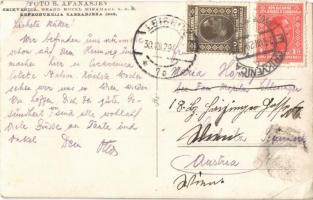 1929 Crikvenica, Cirkvenica; Dom Dr. Seidl / hotel, spa, bathers, seashore, beach. S. Afanasjev phot...