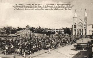 Port au Prince with market