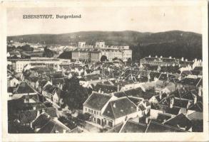 1926 Kismarton, Eisenstadt; látkép, Esterházy kastély / general view, castle (EK)
