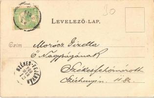 1900 Budapest IV. Káposztásmegyer, Vízművek, templom. Divald Károly 220. sz