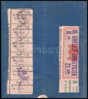 1934-1935 M. Kir. Operaház bérletjegye