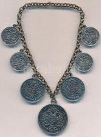 7db modern hamis érem láncon T:1-,2