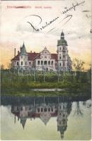 1915 Enyedszentkirály, Königsdorf, Sancrai (Nagyenyed, Aiud); Bánffy kastély. Földes Ede kiadása / castle (EK)