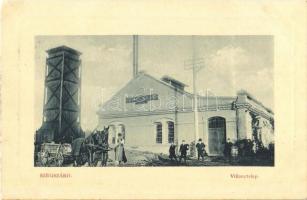 Szekszárd, Szegszárd; Siemens-Halske részvénytársaság Villanytelep. W.L. Bp. 783.