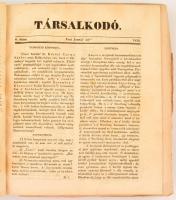 1832 Társalkodó. Tudományos, művészeti és mesterségi tekintetben. I. évf. első-(második) fele. 1-104...