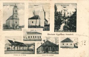 Egyházaskesző with restaurant, school and trinity (EK) (fl)