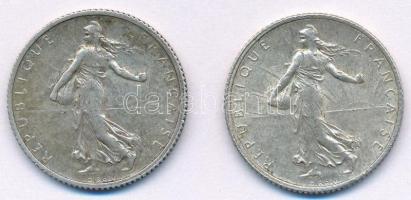 Franciaország 1913-1916. 1Fr Ag (2x) T:2
France 1913-1916. 1 Franc Ag (2x) C:XF
KM# 844.1