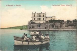 Kraljevica, Portoré; Sanatorium, Hotel Liburnia, boat