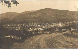 1915 Teke, Tekendorf, Teaca; látkép templommal / general view with church. photo (EK)