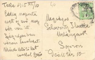 1915 Teke, Tekendorf, Teaca; látkép templommal / general view with church. photo (EK)