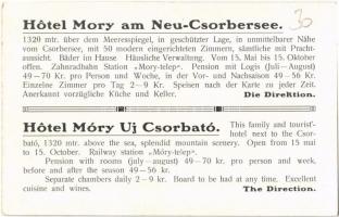 Tátra, Vysoké Tatry; Mory szálló Újcsorba / hotel (non PC) (ázott sarok / wet corner)