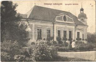 1916 Diószeg, Magyardiószeg, Sládkovicovo; Cukorgyári igazgatói lakóház / sugar factorys directorate + Eperjesi Katonaotthon Ev. Kollégium (r)