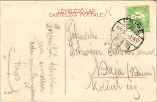 1911 Fiume, Rijeka; Európa szálloda és kávéház / Hotel and Cafe Europa