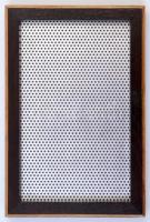 Kisalakú fakeretes jelvénytartó tálca, új állapotban (140x205mm)