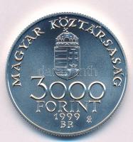 1999. 3000Ft Ag "Integráció az EU-ba - EURO III" T:BU Adamo EM159