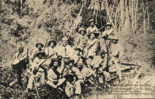 Goyaz state explorers in the jungle
