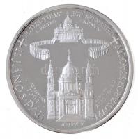 1991. "Őszentsége II. János Pál Magyarországon" jelzett Ag emlékérem dísztokban (31,25g/0....