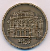 Bognár György (1944-) 1984. "Az újjáépült Operaház 1884-1984" Br emlékérem T:1,1-