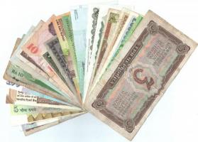 23db-os vegyes külföldi bankjegy tétel, közte Kanada, Szovjetunió, Olaszország, India T:III, III-
2...