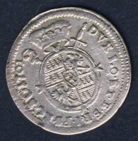 Osztrák Államok/Olmütz 1701. 1Kr Ag III.Károly József T:III+