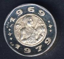 1979. "MÉE-Keszthely" Ag 4,1g kisalakú piefort(vastag) veret T:PP