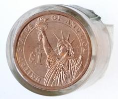 Amerikai Egyesült Államok 2013P 1$ "William McKinley" (12x) "DANBURY MINT" bonto...