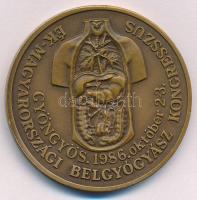 1986. "Városi Tanács Bugát Pál Kórház Gyöngyös / ÉK-Magyarországi Belgyógyász Kongresszus - Gyö...