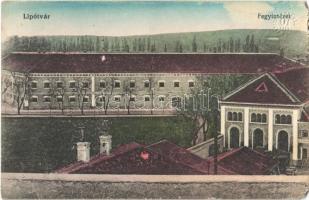 1914 Lipótvár, Újvároska, Leopoldov;  Fegyintézet, börtön / prison, jail (EM)