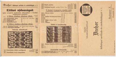 14 db RÉGI magyar képeslap: Dreher reklám, tábori posta, Budapest / 14 pre-1945 Hungarian postcards:...