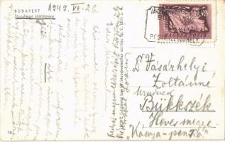 1949 Budapest XII. János-hegy az Erzsébet kilátóval + "Postakezelőhely"