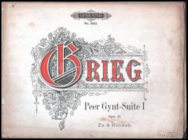 Grieg: Peer Gynt-Suite I-II. Kiadói papírkötés, kopottas állapotban.
