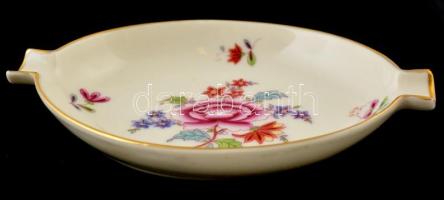 Herendi Eton mintás hamutálka 11 cm, kézzel festett, jelzett, hibátlan