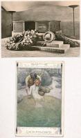 18 db főleg RÉGI képeslap Goethe Faust c. művéből / 18 mostly pre-1945 postcards from Goethe's ...
