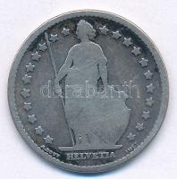 Svájc 1876. 1Fr Ag T:3
Switzerland 1876. 1 Franc Ag C:F