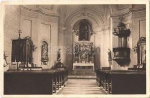 Felbár, Horny Bar; Vnútro kostola / Templom, belső / church interior (EK)