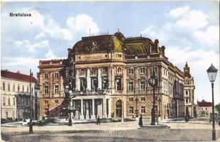 1924 Pozsony, Pressburg, Bratislava; Színház / theatre (EK)