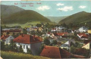 1919 Trencsénteplic, Trencianske Teplice; látkép. Wertheim Zsigmond kiadása / Totale / general view (EB)